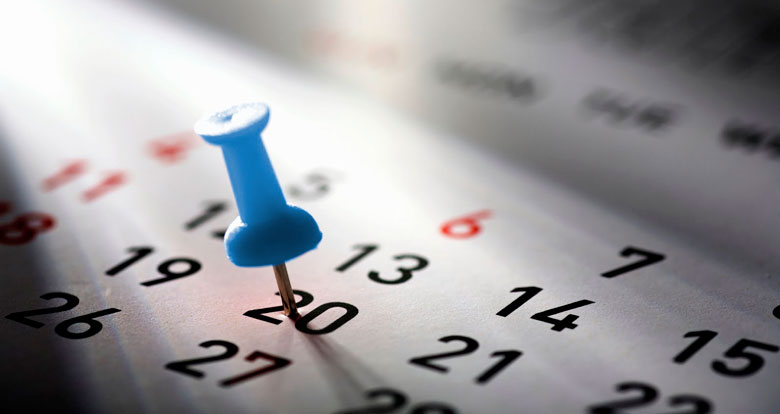 calendario delle scadenze fiscali